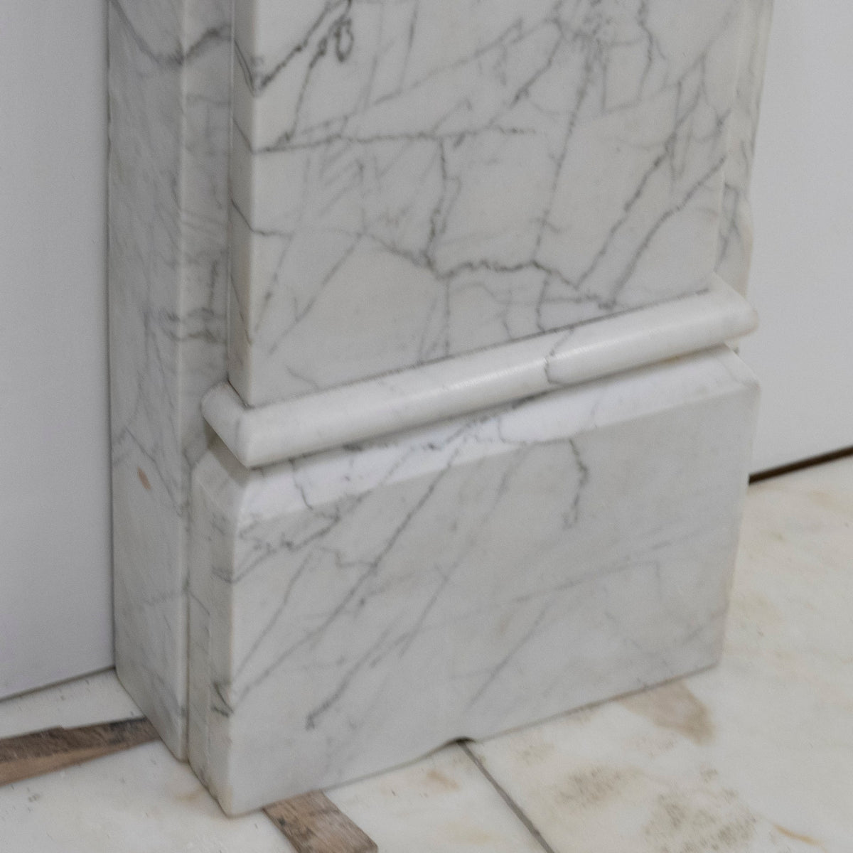 Antique Fireplace Surround With Sienna Marble Columns | The Architectural Forum