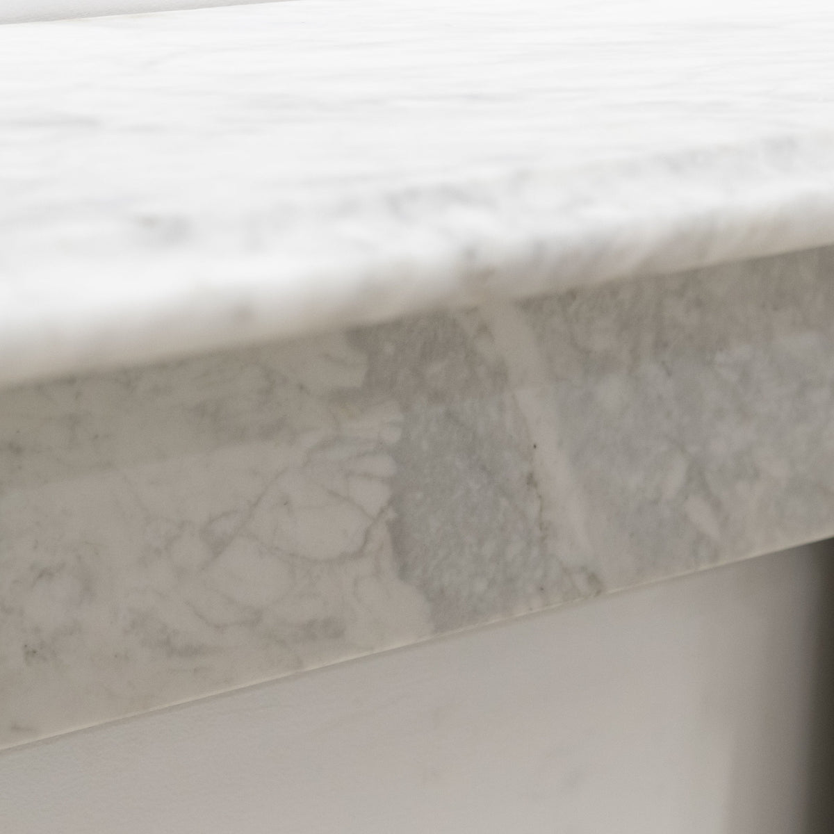 Antique Victorian Carrara Marble Fireplace Surround with Corbels | The Architectural Forum
