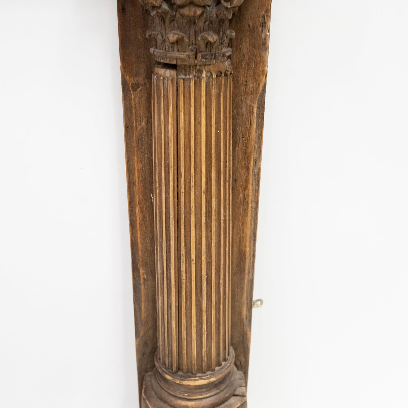 Antique Carved Oak & Pine Jacobean Style Fireplace Surround | The Architectural Forum
