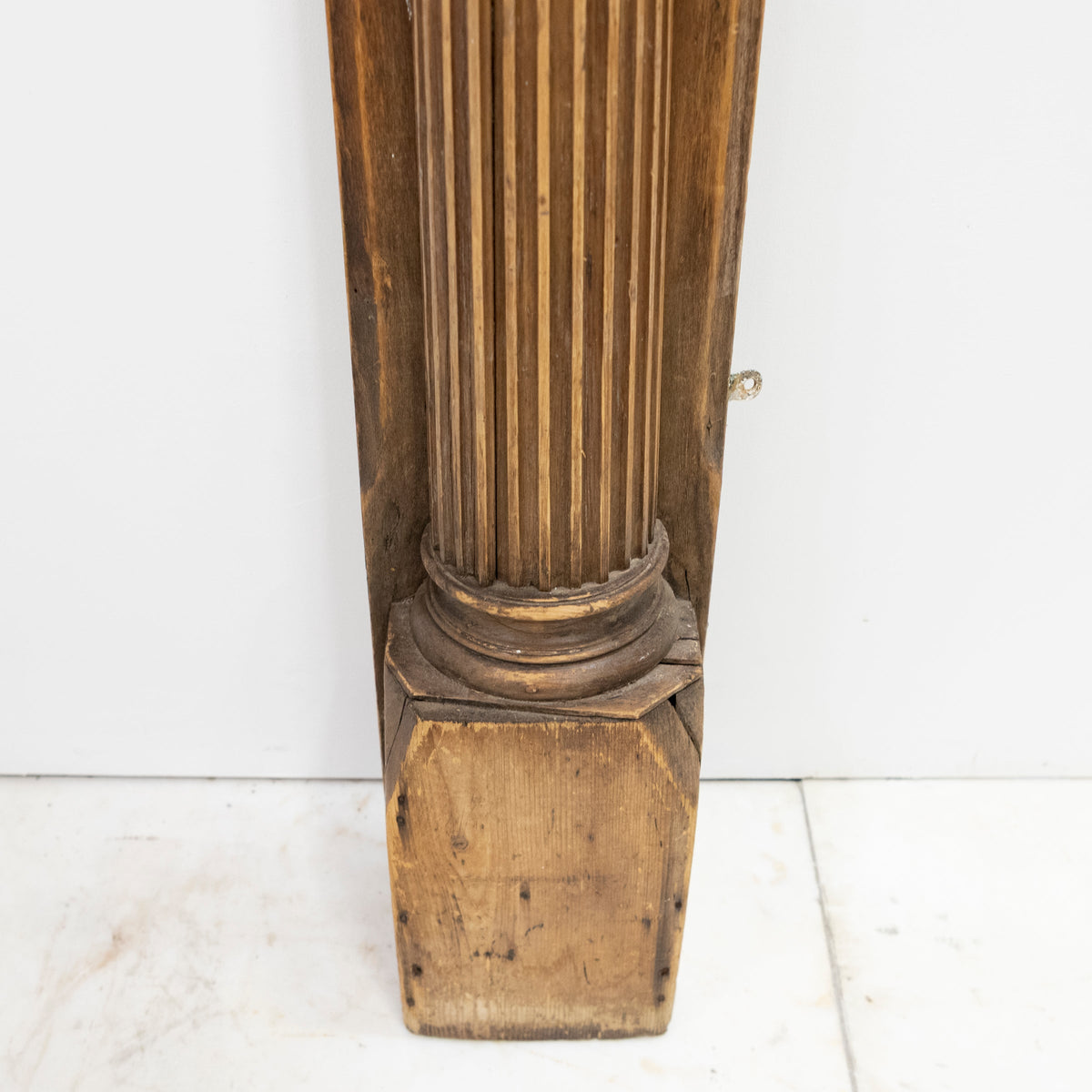 Antique Carved Oak &amp; Pine Jacobean Style Fireplace Surround | The Architectural Forum