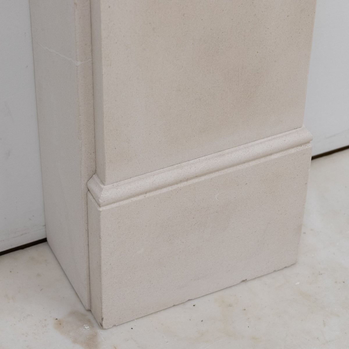 Reclaimed Victorian Style Carved Limestone Surround with Corbels | The Architectural Forum