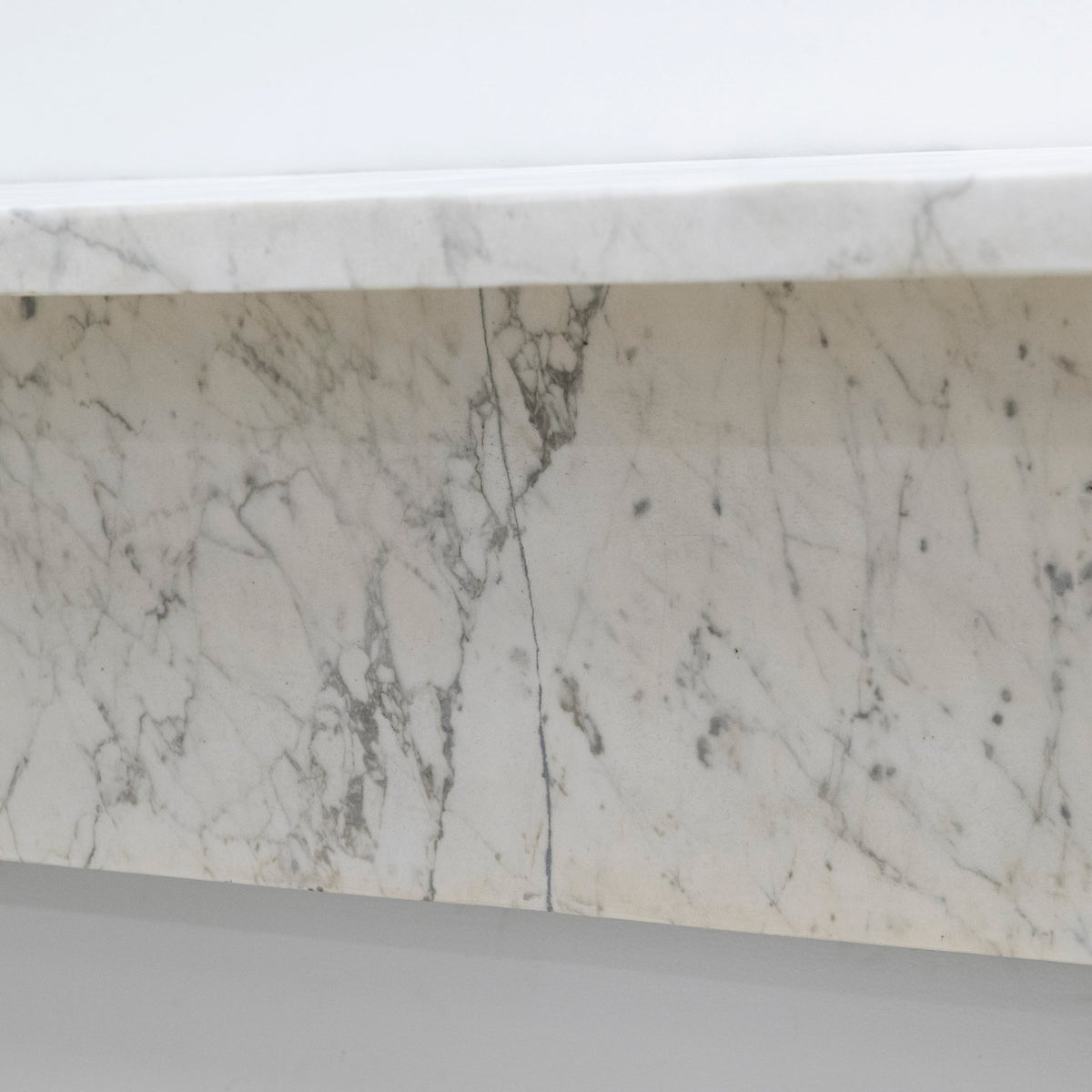 Large Antique Victorian Pencilvein Marble Corbel Fireplace Surround | The Architectural Forum