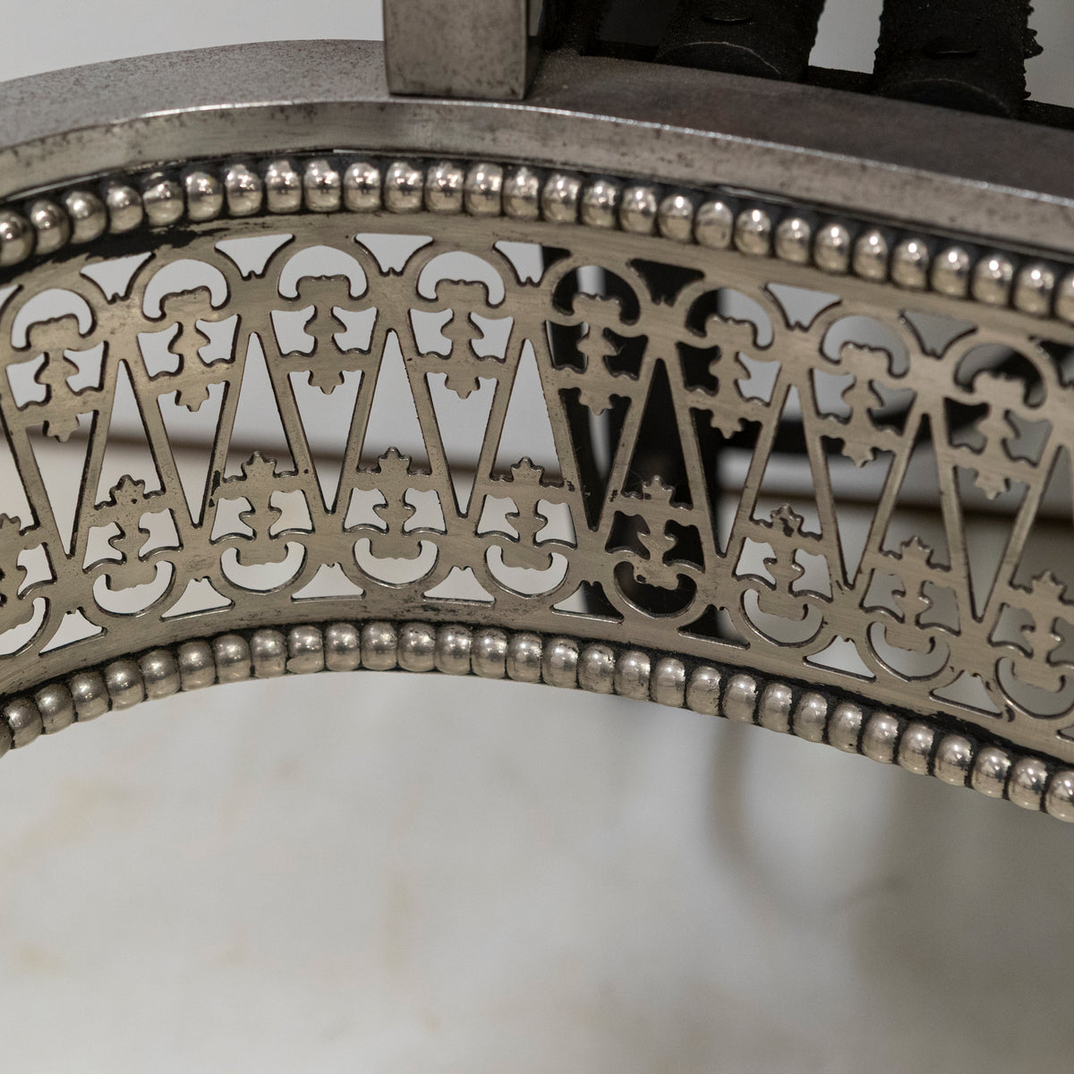 Reclaimed Georgian Style Polished Steel Fire Basket | The Architectural Forum