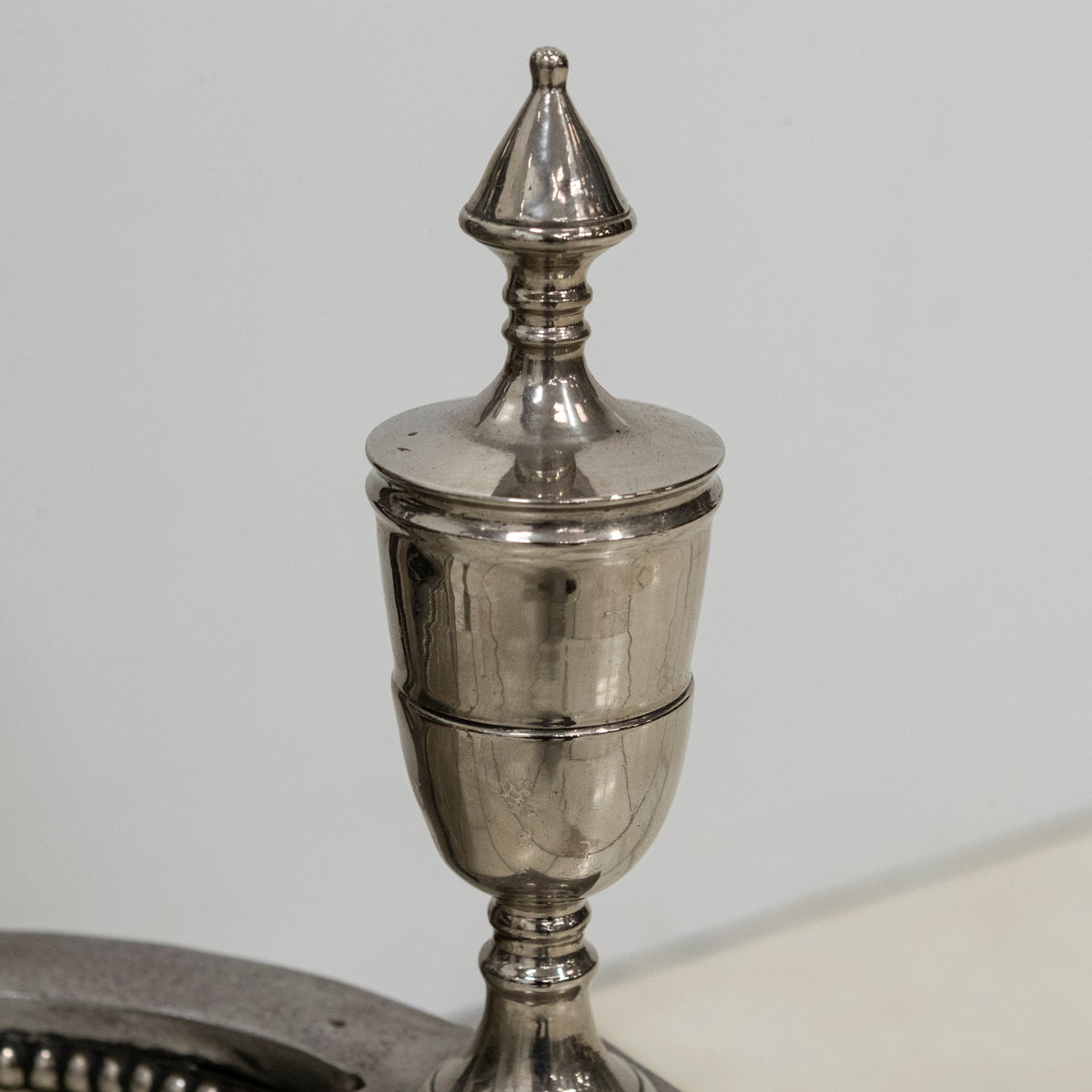 Reclaimed Georgian Style Polished Steel Fire Basket | The Architectural Forum