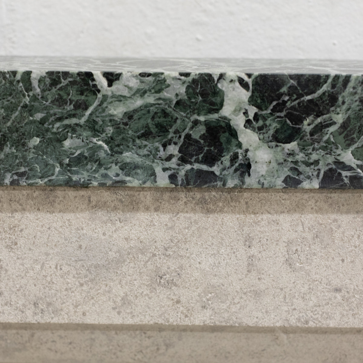 Early 20th Century Portland Stone &amp; Verdi Marble Fireplace Surround | The Architectural Forum