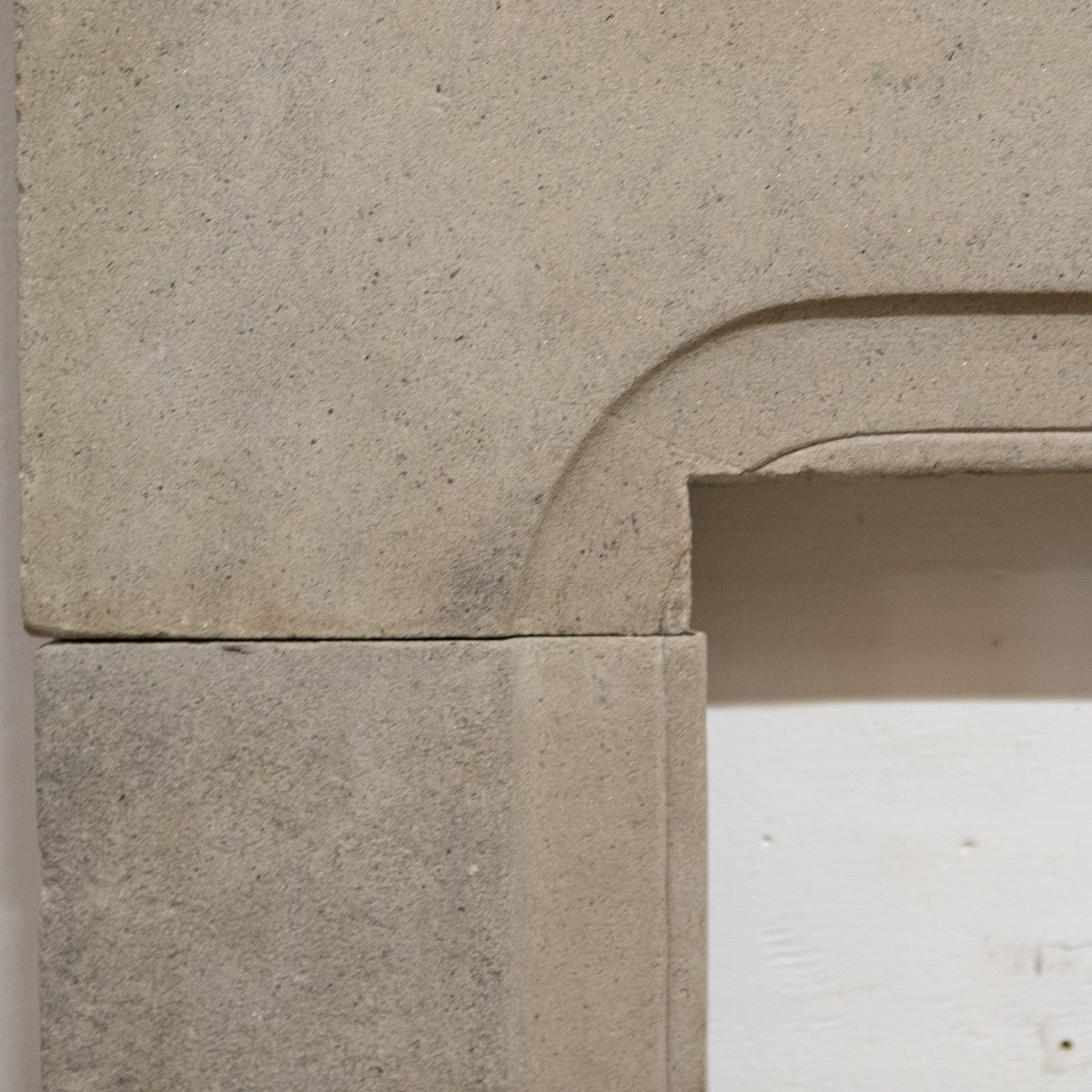 Rare Antique Queen Anne Stone Fireplace Surround | The Architectural Forum