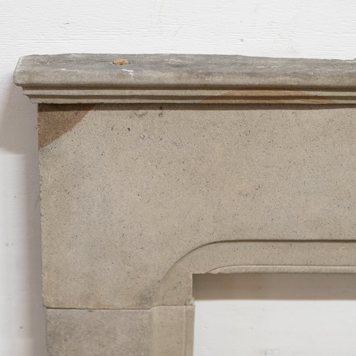 Rare Antique Queen Anne Stone Fireplace Surround | The Architectural Forum