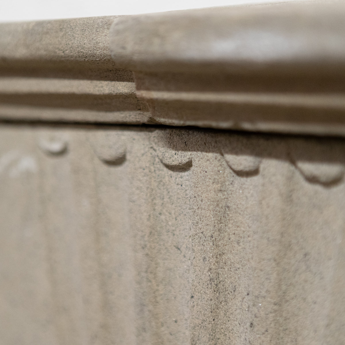 Rare Antique Queen Anne Stone Fireplace Surround | The Architectural Forum