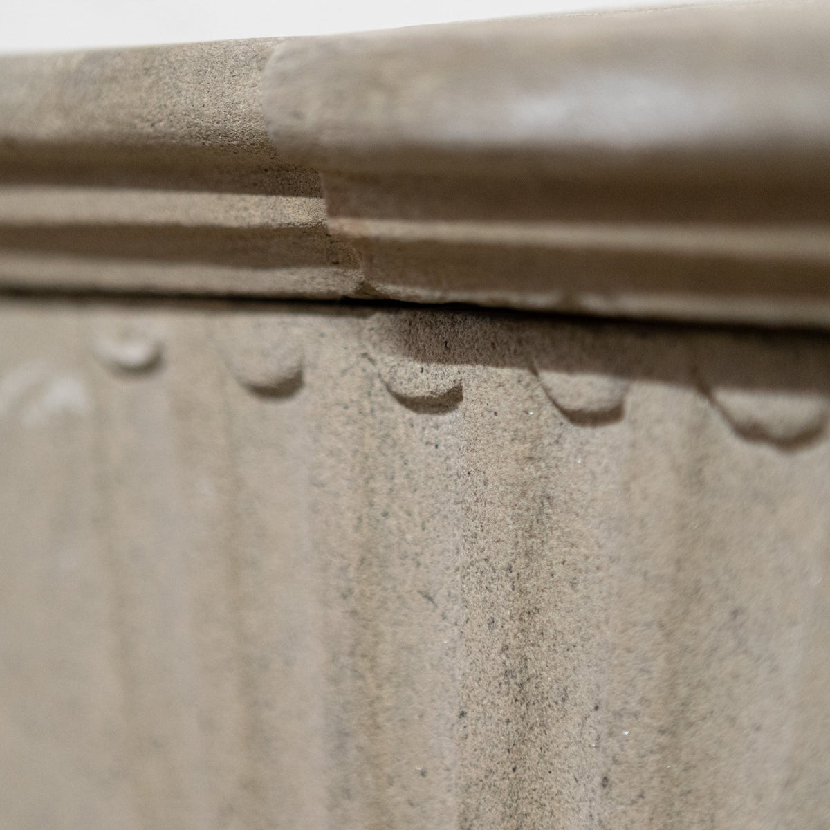 Rare Antique Queen Anne Stone Fireplace Surround | The Architectural Forum