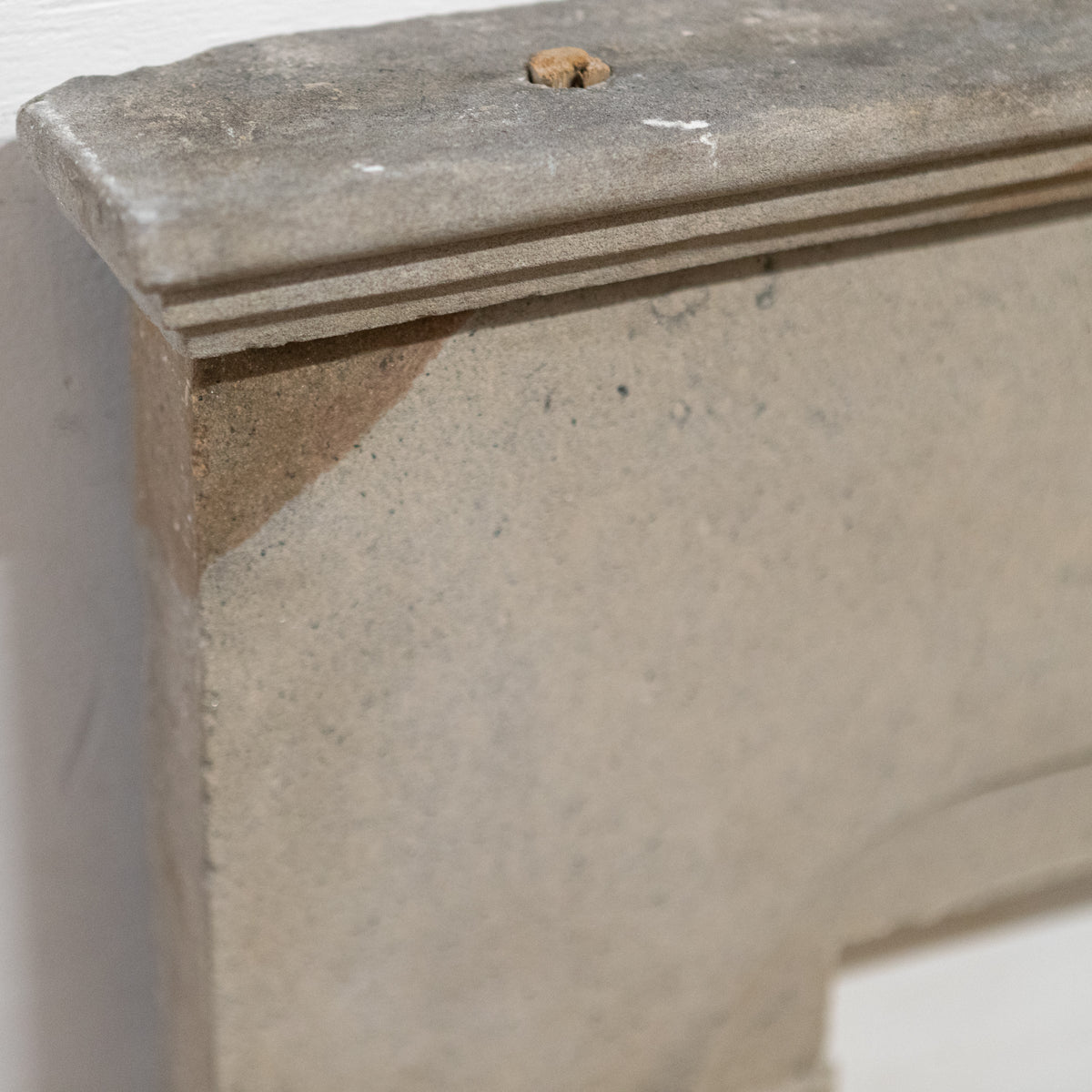 Rare Antique Queen Anne Stone Fireplace Surround | The Architectural Forum