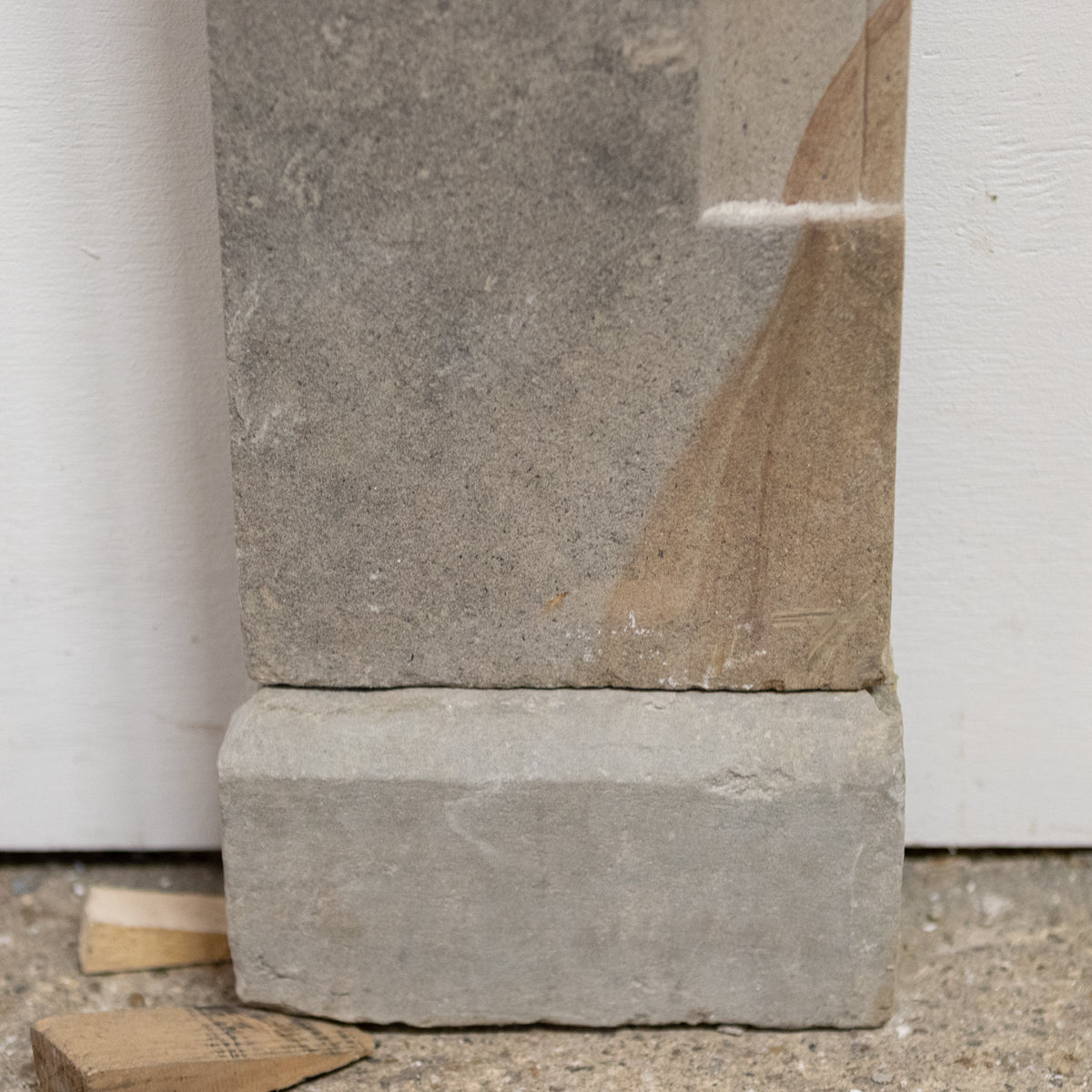 Rare Antique Queen Anne Stone Fireplace Surround | The Architectural Forum