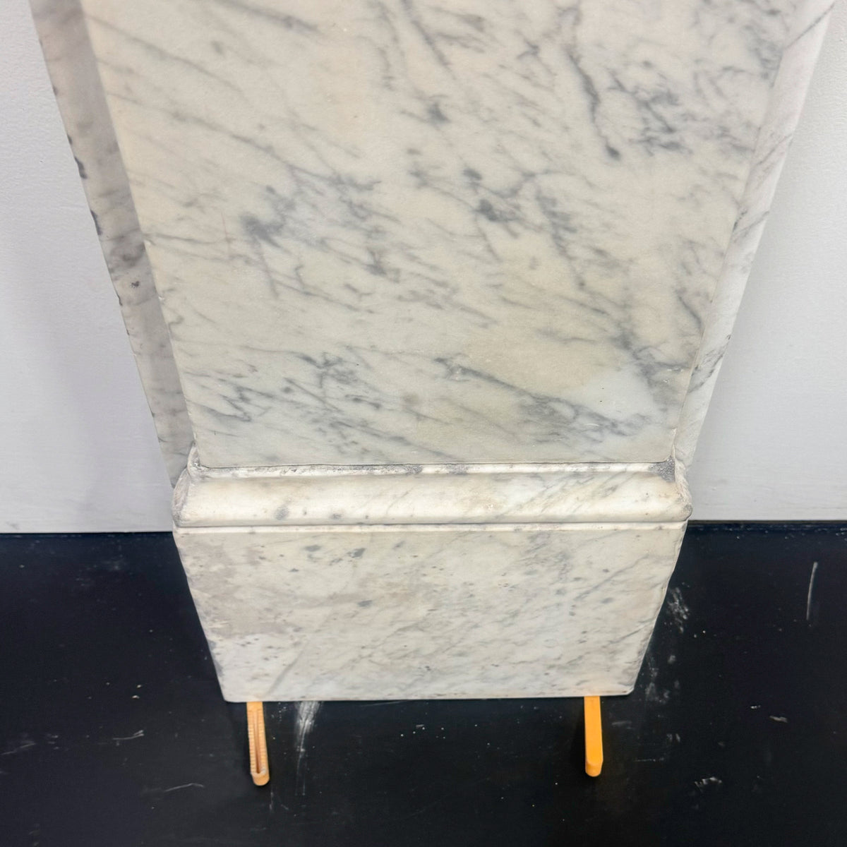 Antique Carrara Marble Surround with Corbels | The Architectural Forum
