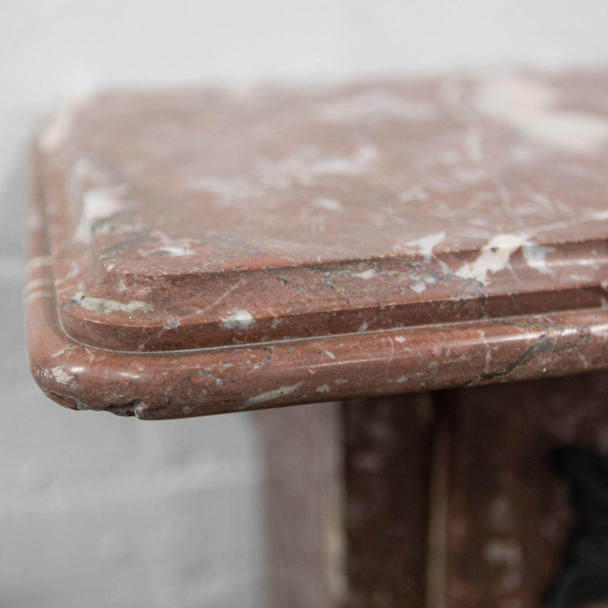 Antique Edwardian Rouge Royal Red Marble Fireplace | The Architectural Forum