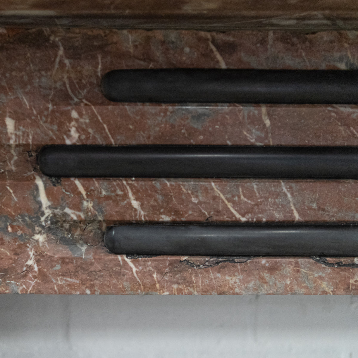 Antique Edwardian Rouge Royal Red Marble Fireplace | The Architectural Forum