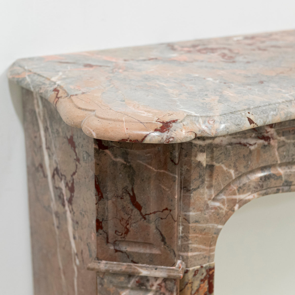 Antique French Style Louis Pompadour ashburton Marble Fireplace | The Architectural Forum