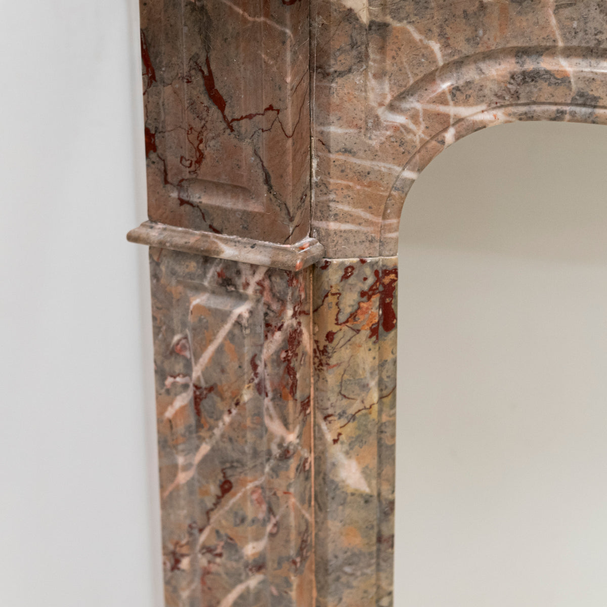 Antique French Style Louis Pompadour ashburton Marble Fireplace | The Architectural Forum