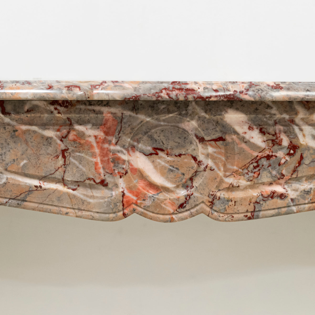 Antique French Style Louis Pompadour ashburton Marble Fireplace | The Architectural Forum