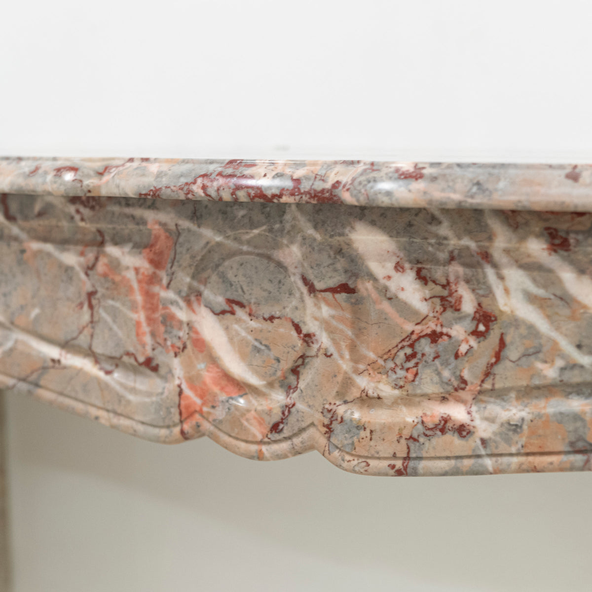 Antique French Style Louis Pompadour ashburton Marble Fireplace | The Architectural Forum