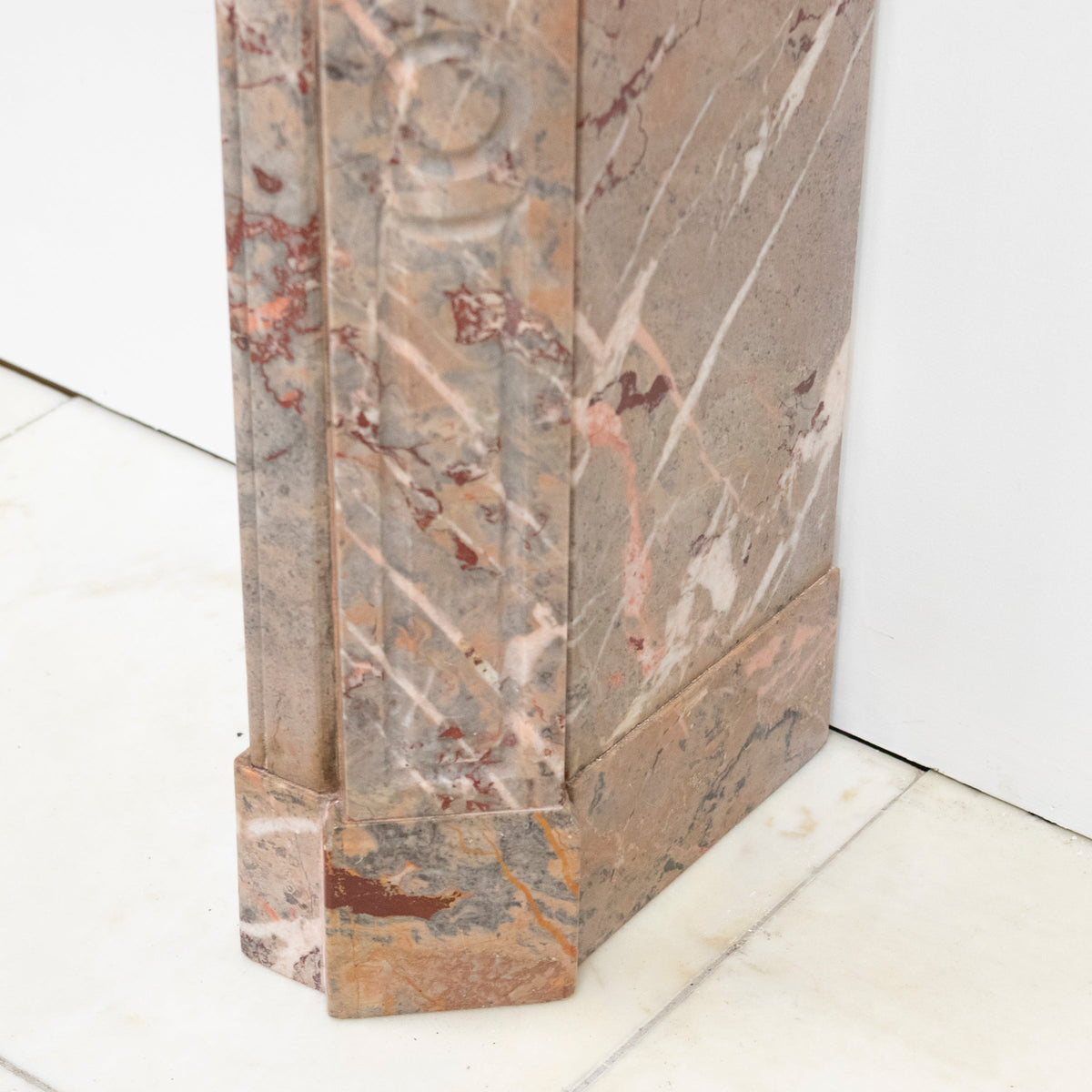 Antique French Style Louis Pompadour ashburton Marble Fireplace | The Architectural Forum