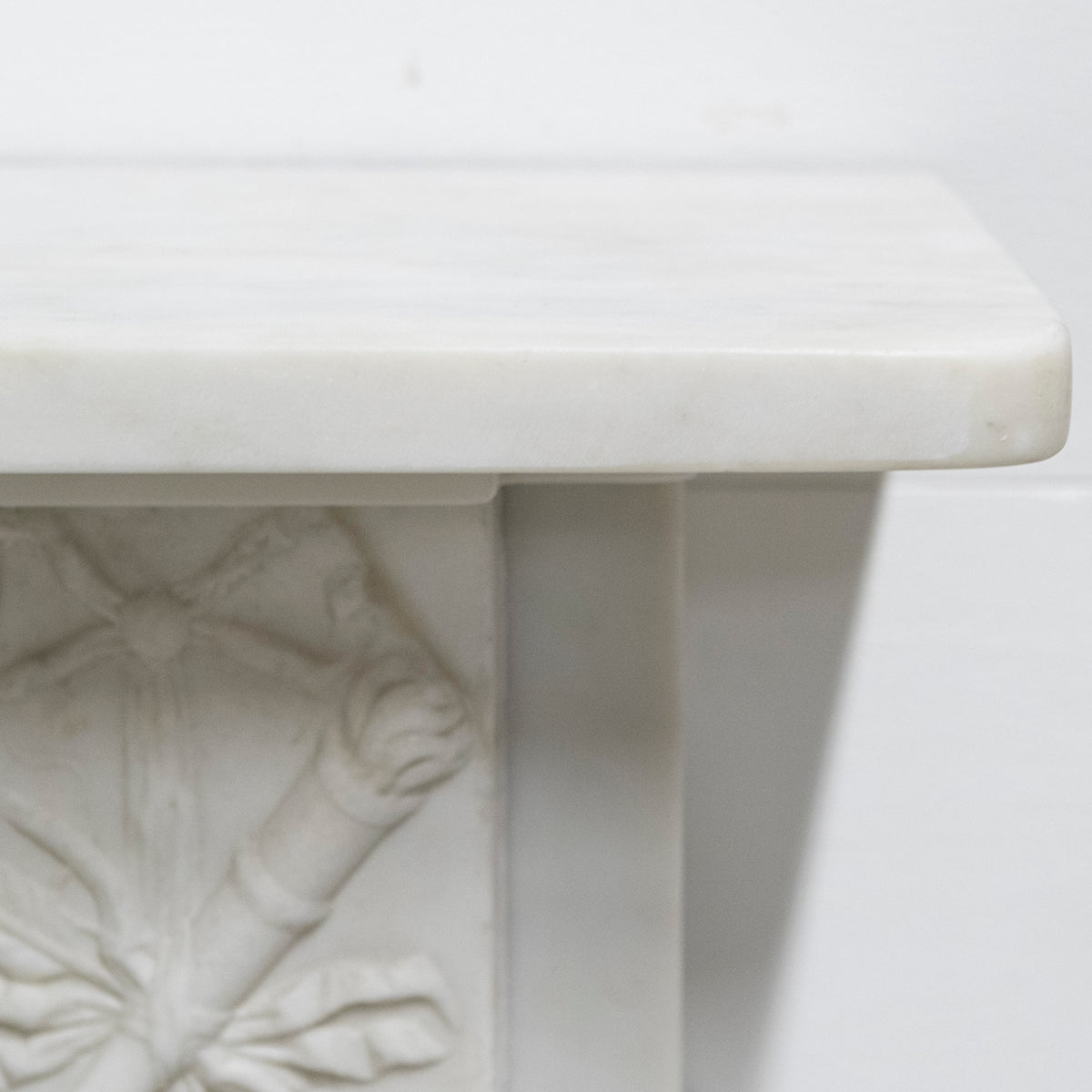 Antique Regency Statuary Marble Fireplace Surround | The Architectural Forum