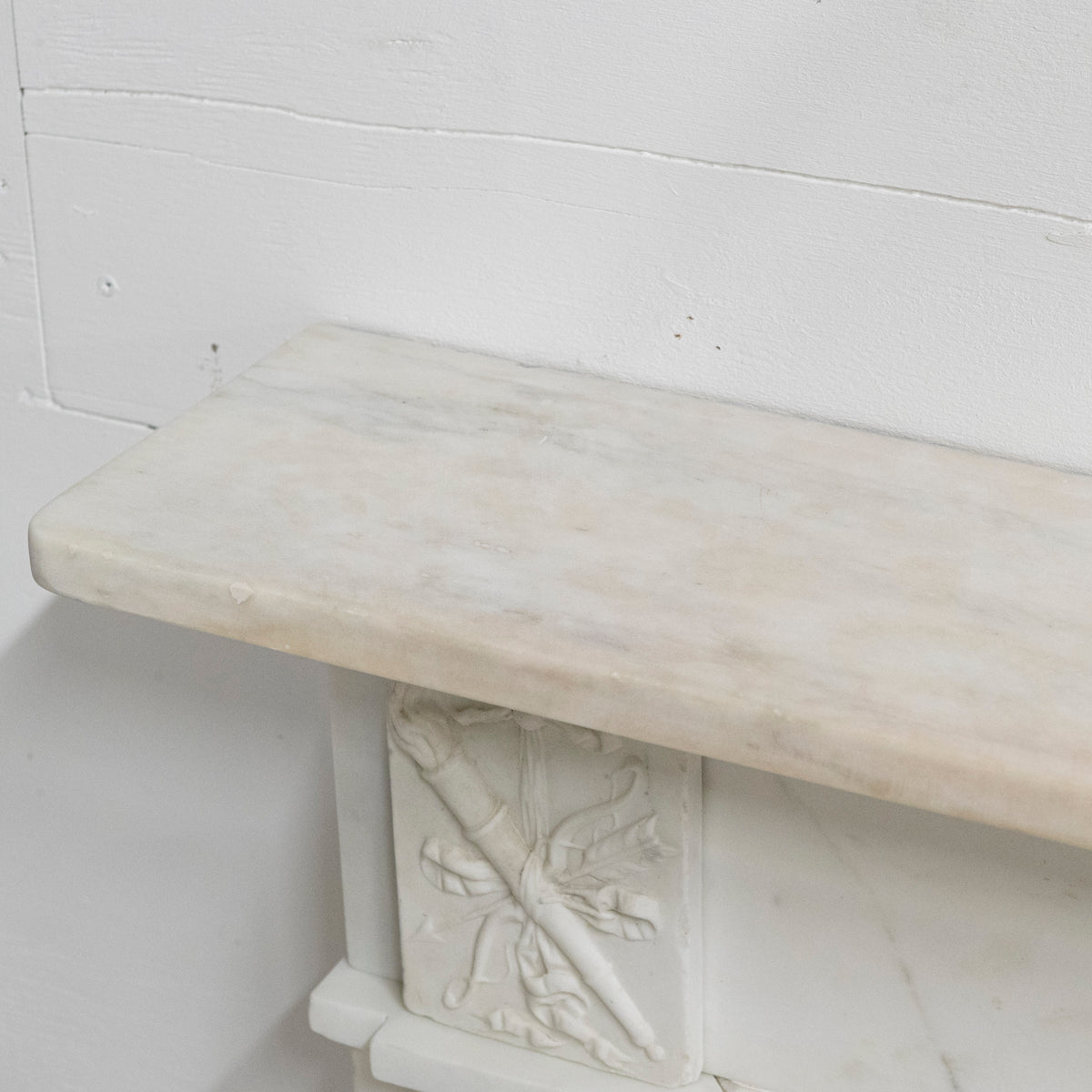 Antique Regency Statuary Marble Fireplace Surround | The Architectural Forum