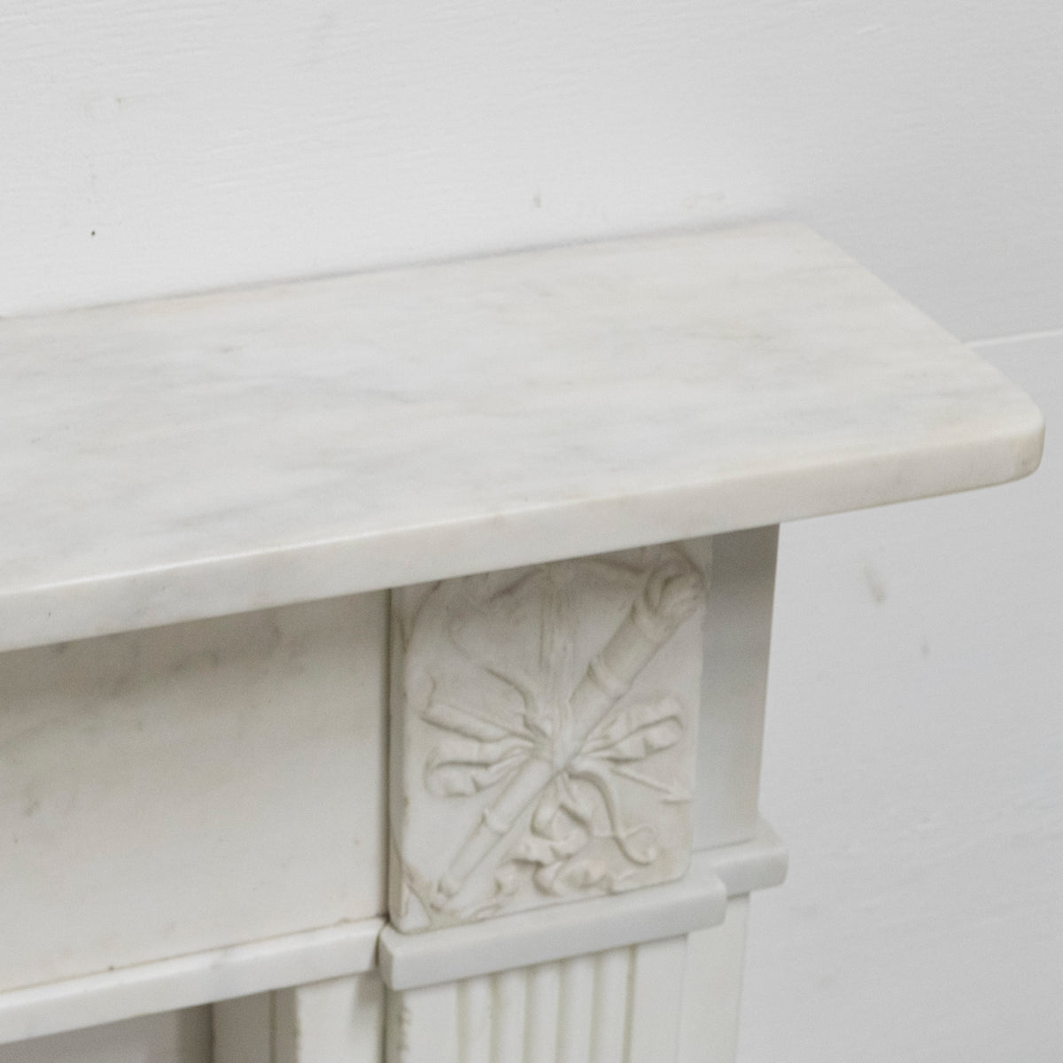 Antique Regency Statuary Marble Fireplace Surround | The Architectural Forum