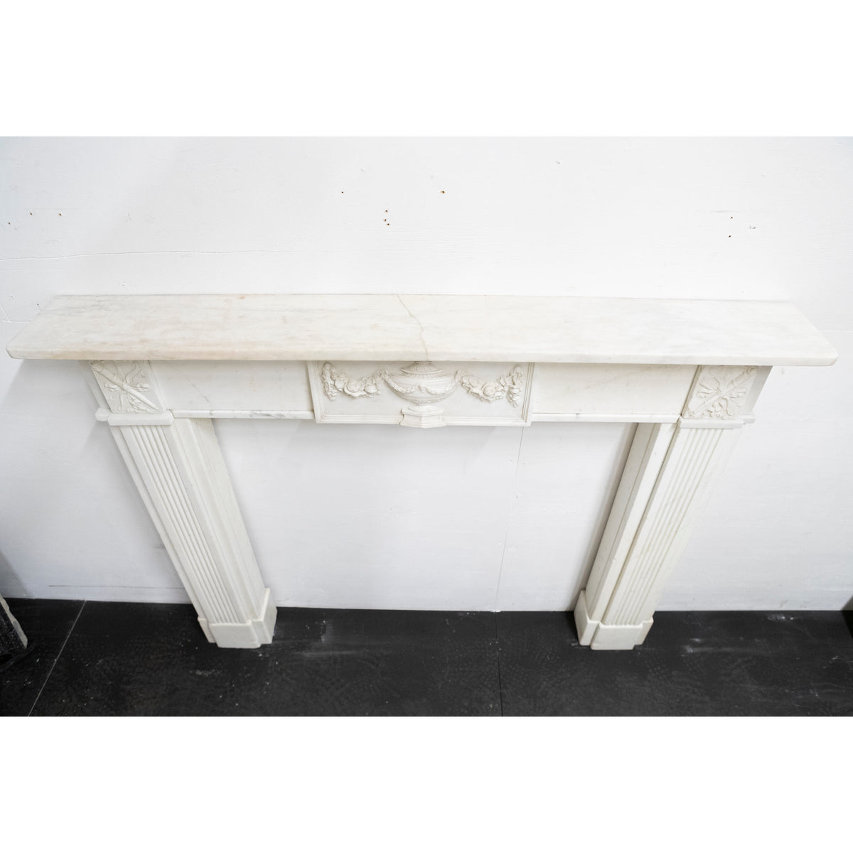 Antique Regency Statuary Marble Fireplace Surround | The Architectural Forum