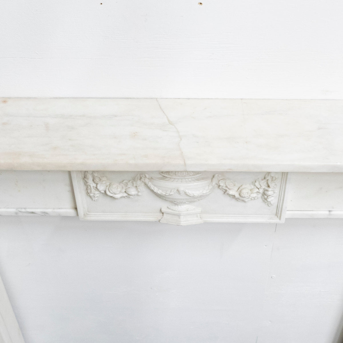 Antique Regency Statuary Marble Fireplace Surround | The Architectural Forum