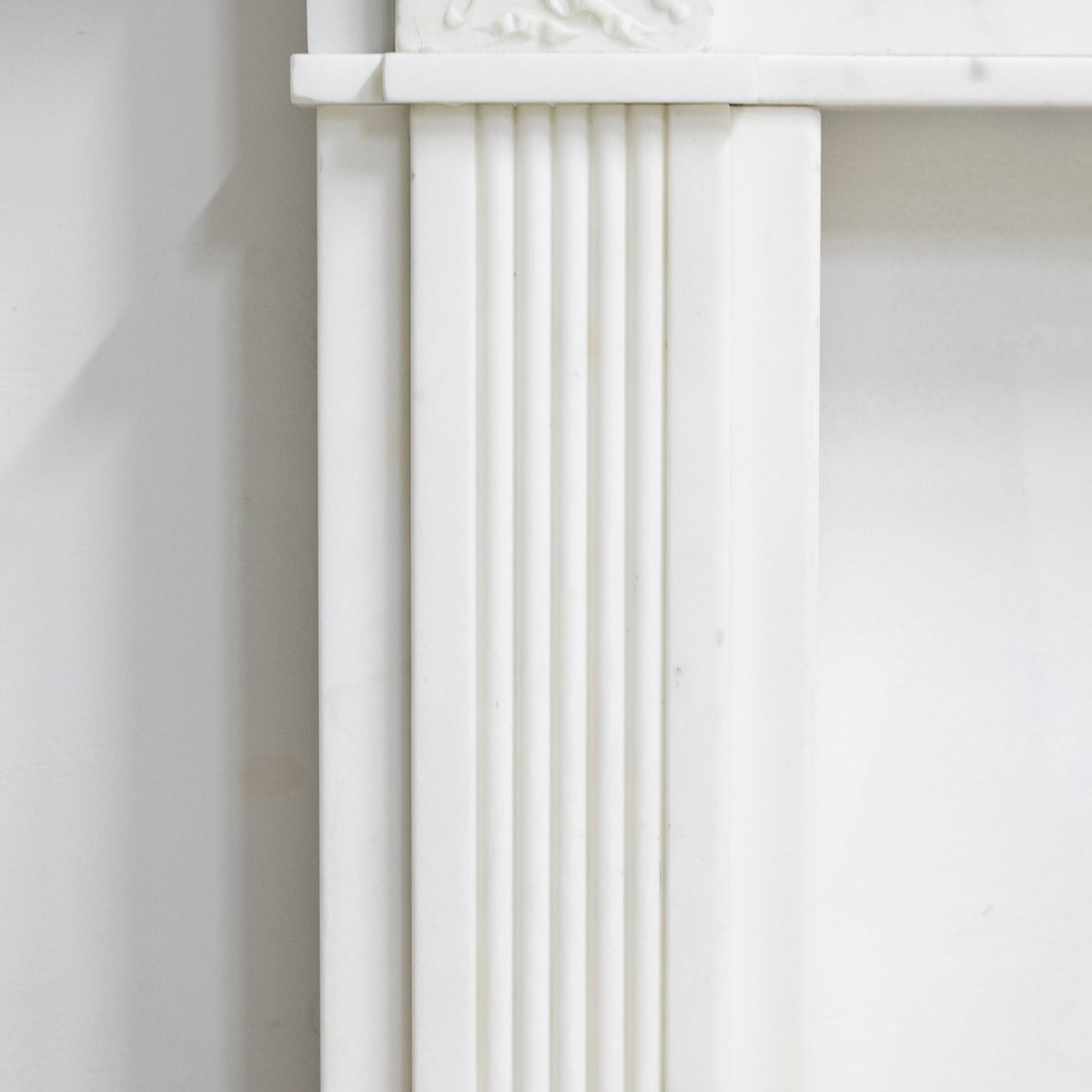 Antique Regency Statuary Marble Fireplace Surround | The Architectural Forum