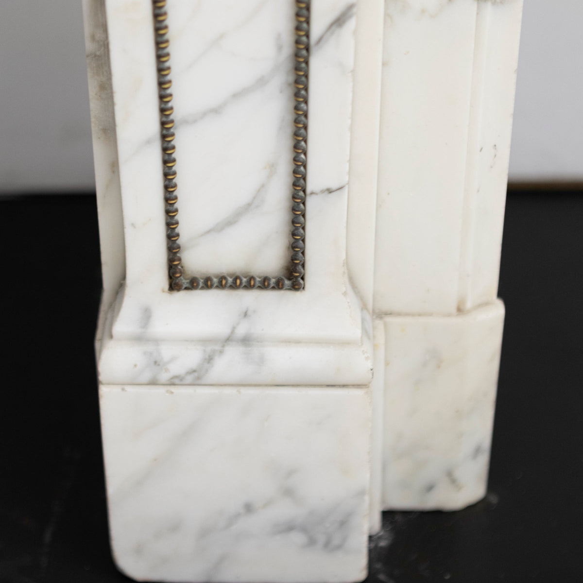 Antique Regency Fireplace Surround with Brass Details | The Architectural Forum