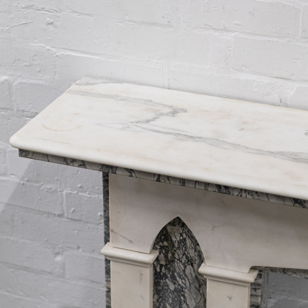 Antique English Regency Marble Fireplace Surround | Gothic | The Architectural Forum