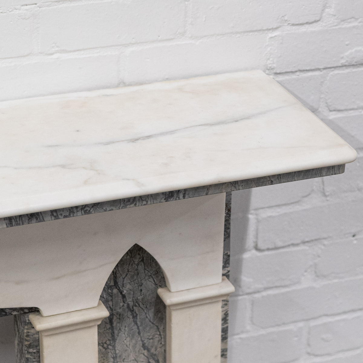 Antique English Regency Marble Fireplace Surround | Gothic | The Architectural Forum