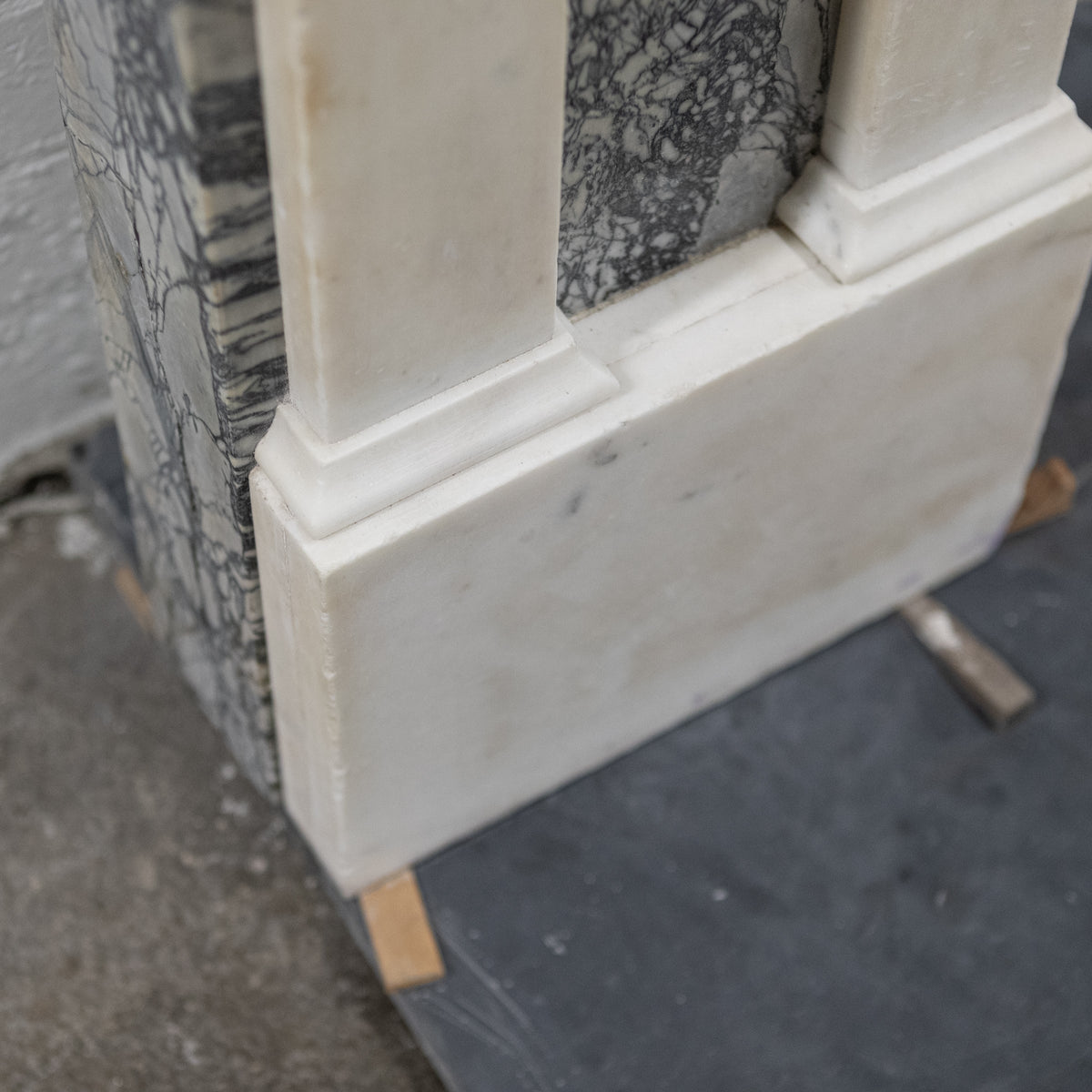 Antique English Regency Marble Fireplace Surround | Gothic | The Architectural Forum