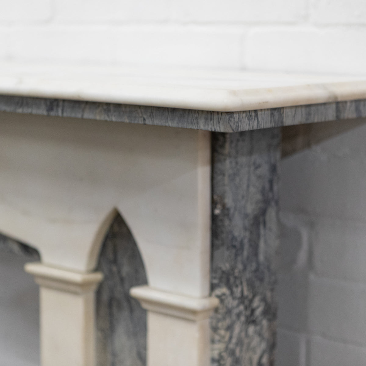 Antique English Regency Marble Fireplace Surround | Gothic | The Architectural Forum