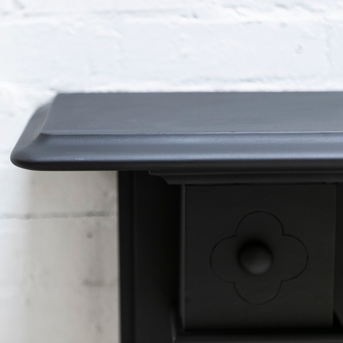 Large Antique Victorian Slate Fireplace Surround With Corbels | The Architectural Forum