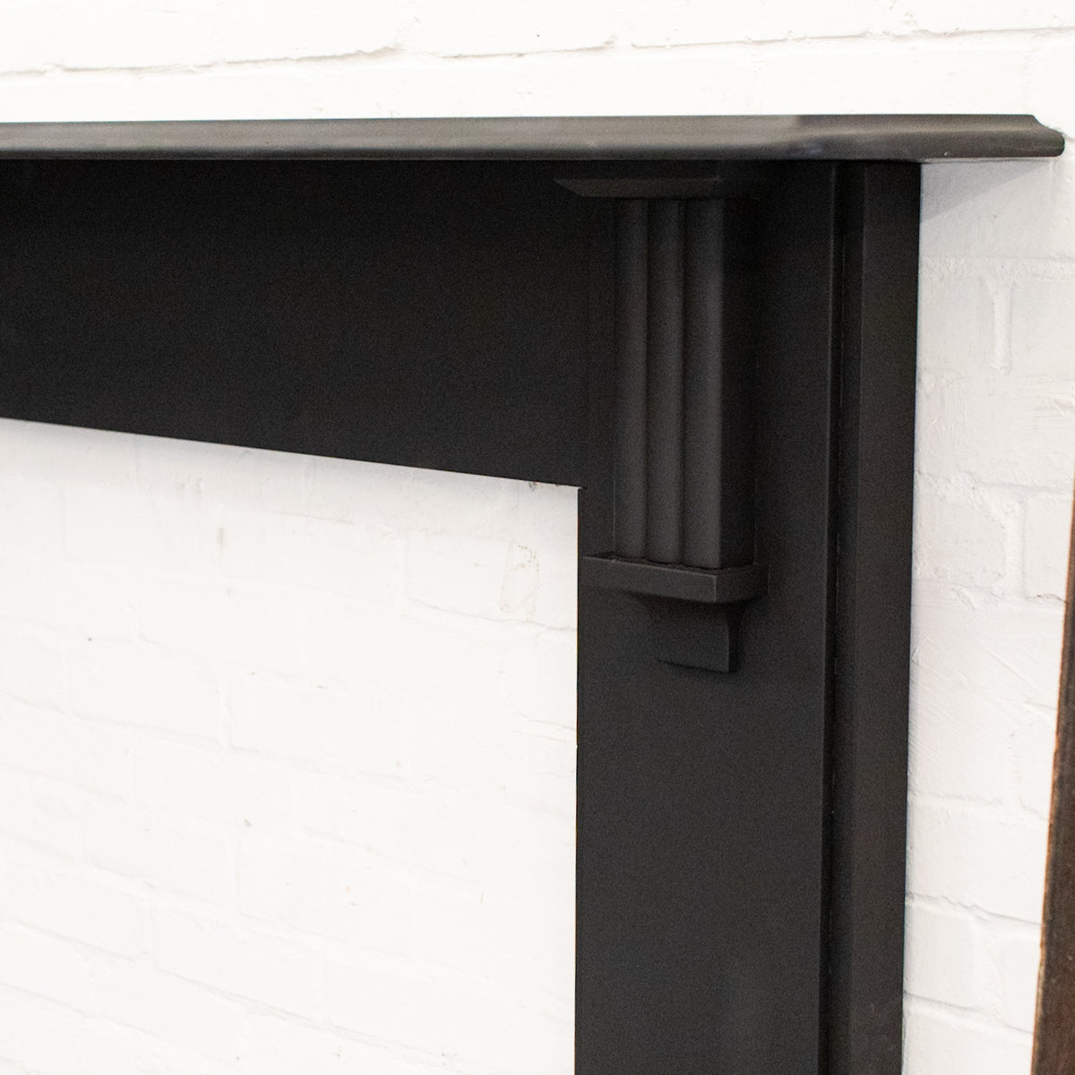 Antique Victorian Slate Fireplace Surround With Corbels | The Architectural Forum