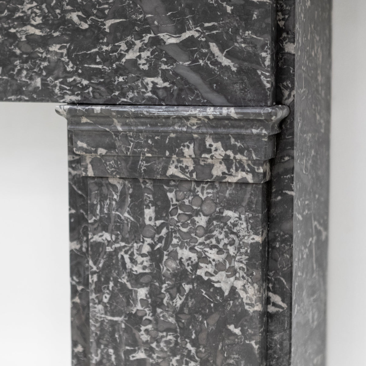 Antique Late Georgian St Anne's Marble Fireplace Surround