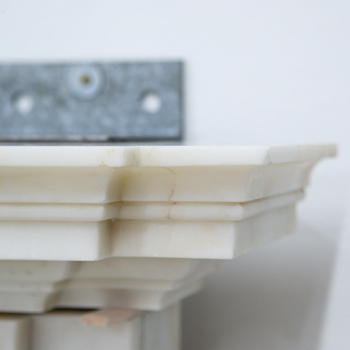 Marble Antique Late Georgian Statuary and Spanish Brocatello Inlay Chimneypiece c.1790 | The Architectural Forum