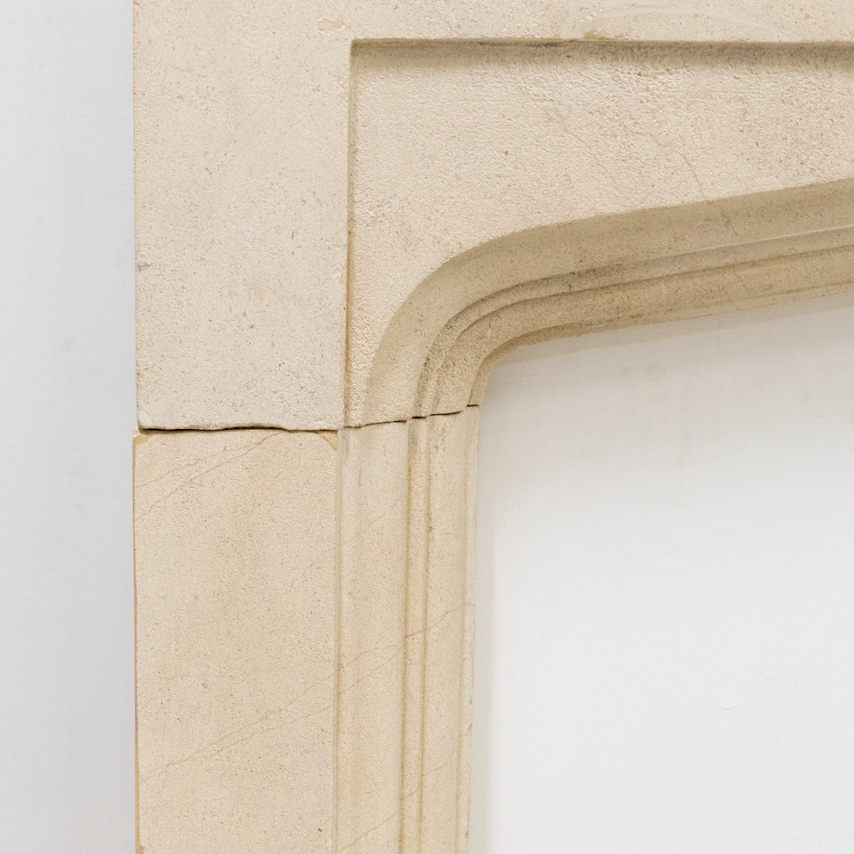 Antique Gothic Revival Bath Stone Fireplace Surround | The Architectural Forum