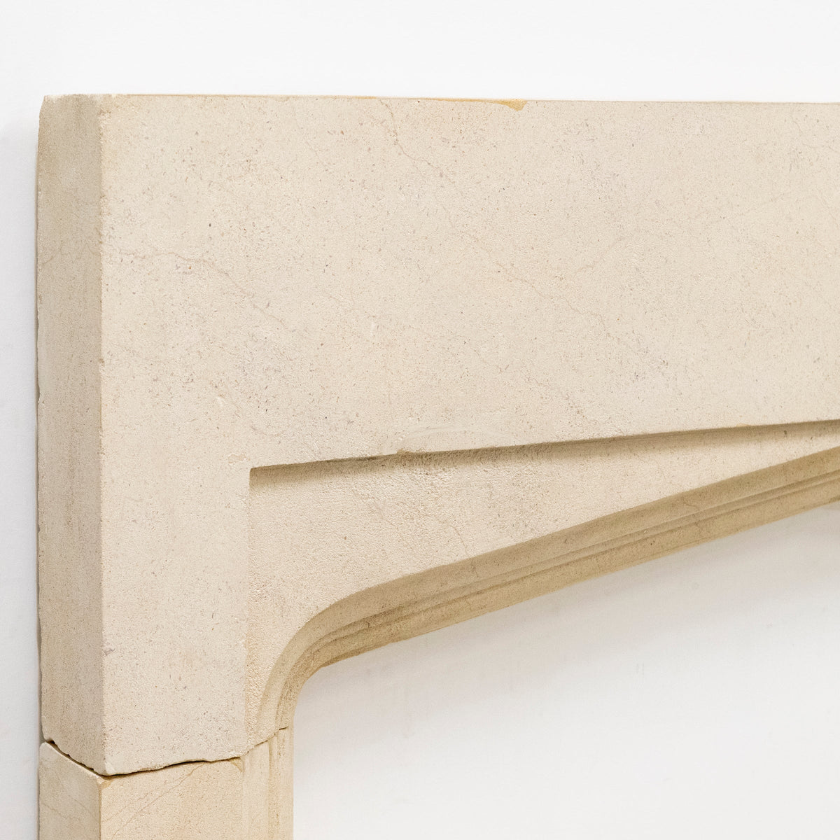 Antique Gothic Revival Bath Stone Fireplace Surround | The Architectural Forum