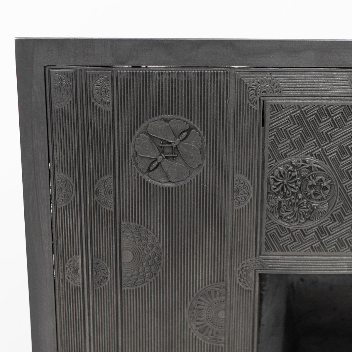 Antique Thomas Jeckyll Cast Iron Fireplace Insert | The Architectural Forum