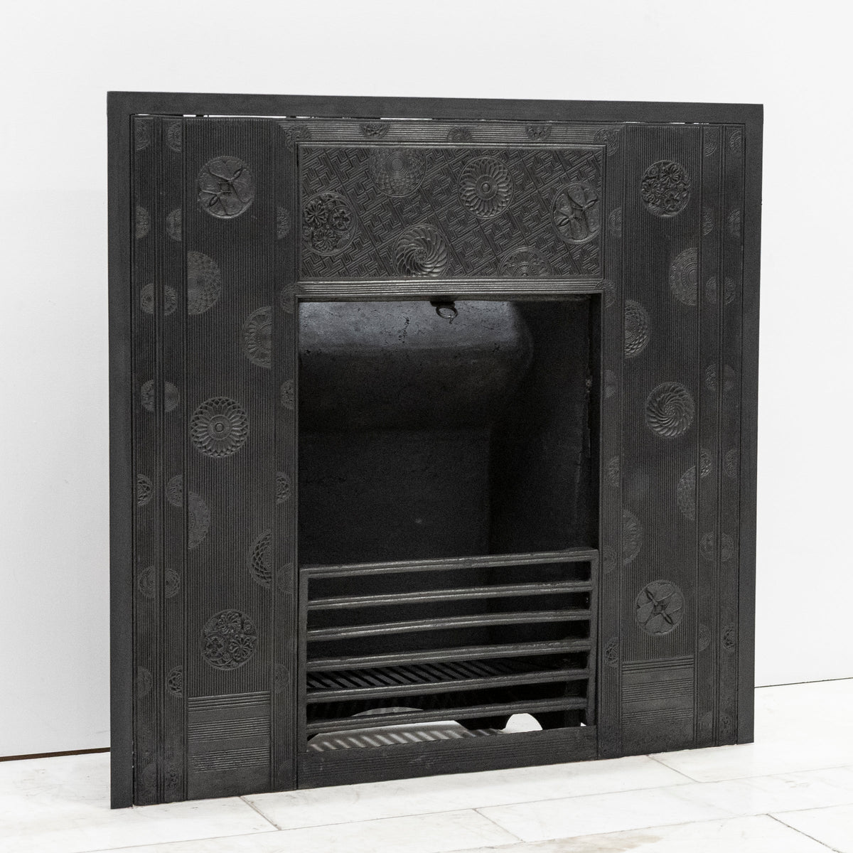 Antique Thomas Jeckyll Cast Iron Fireplace Insert | The Architectural Forum