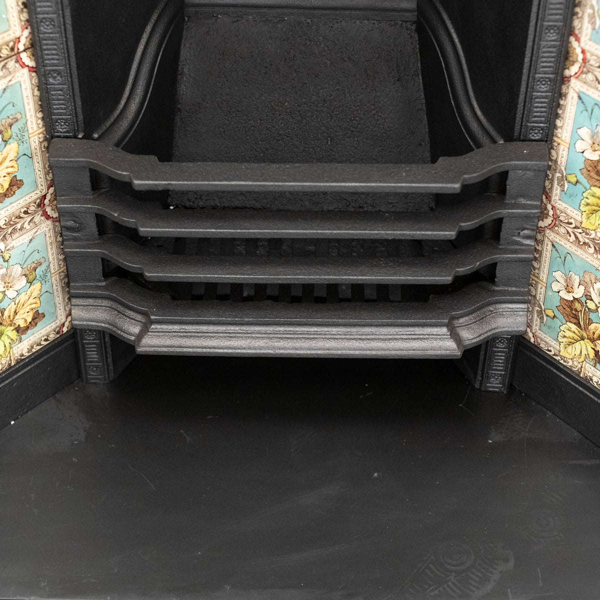 Antique Victorian Tiled Fireplace Insert | The Architectural Forum