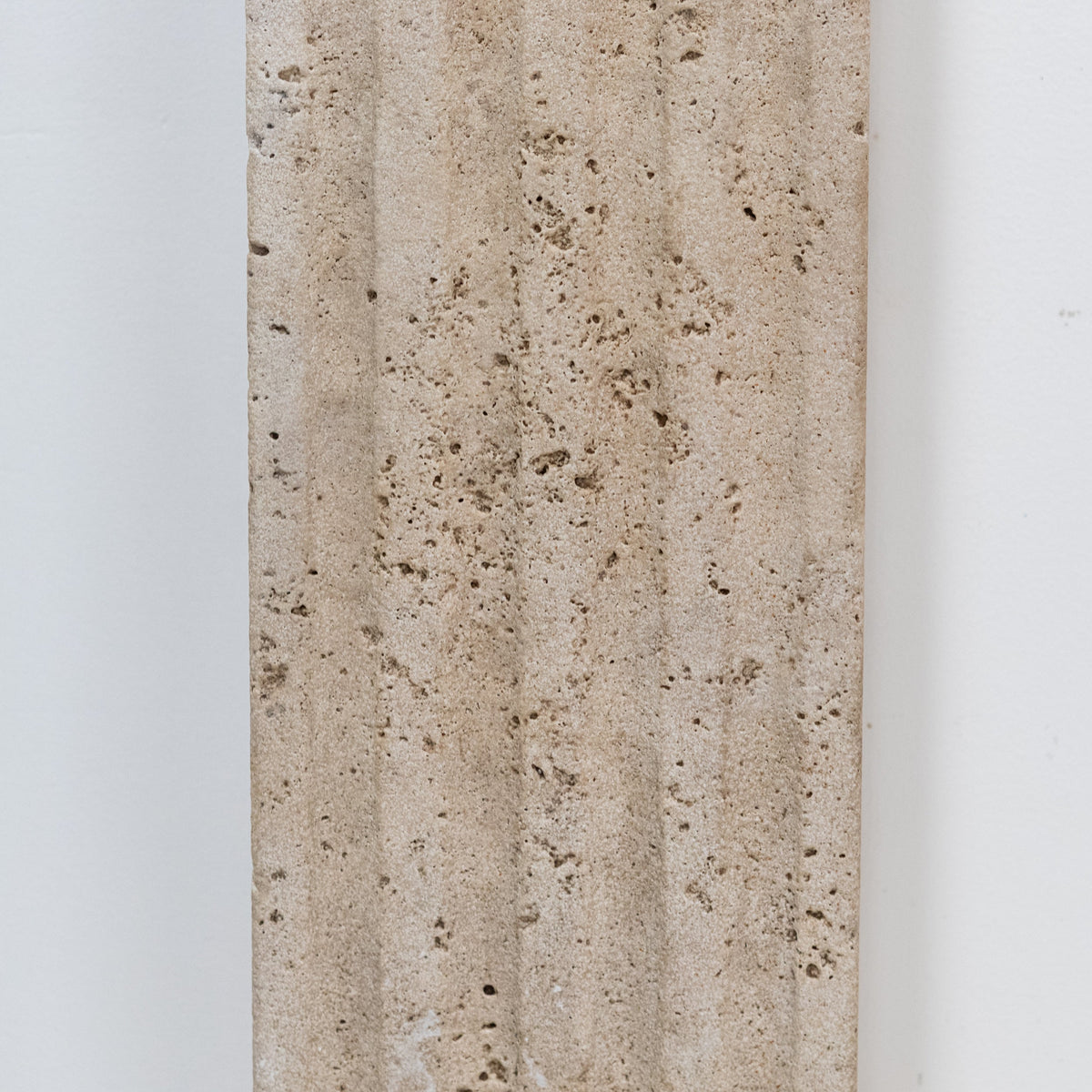 Antique Rustic Travertine Fireplace Surround