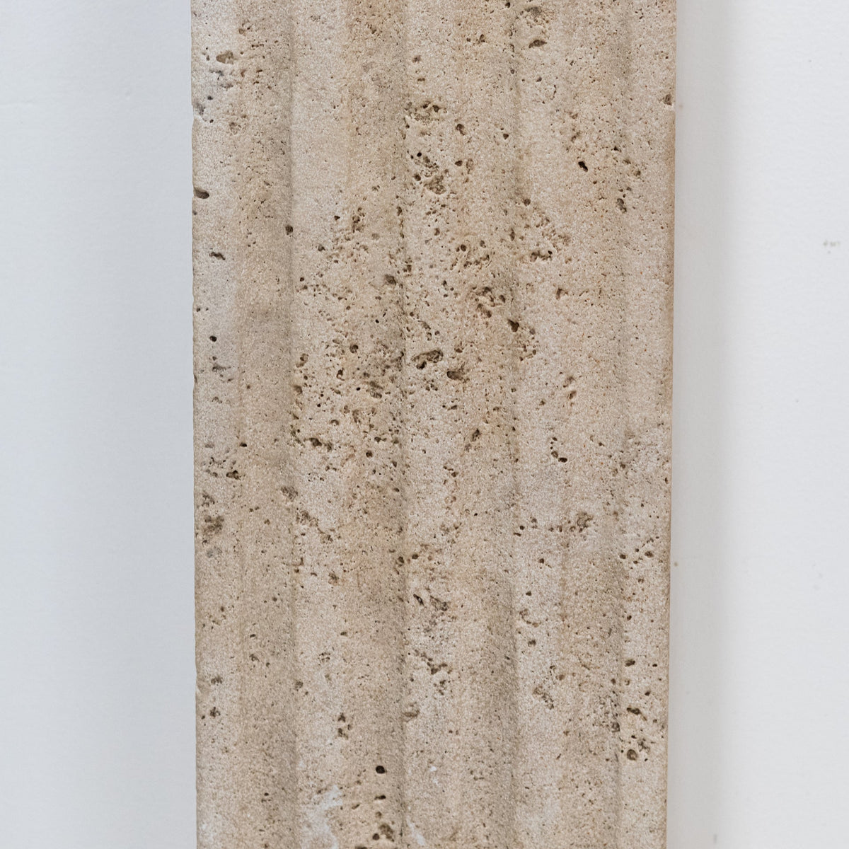 Reclaimed Large Rustic Travertine Fireplace Surround | The Architectural Forum
