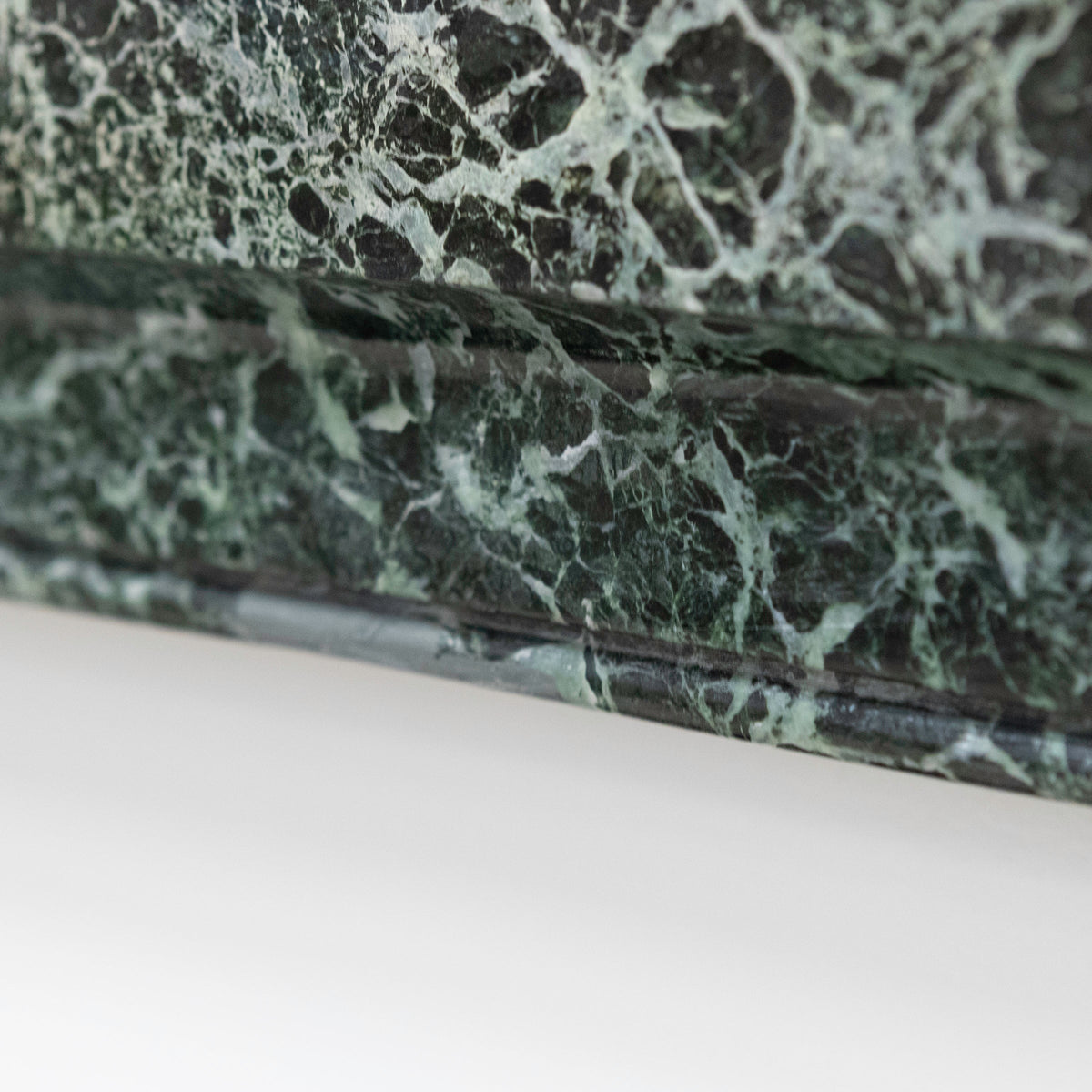 Large Green Verde Marble Fireplace Surround | The Architectural Forum