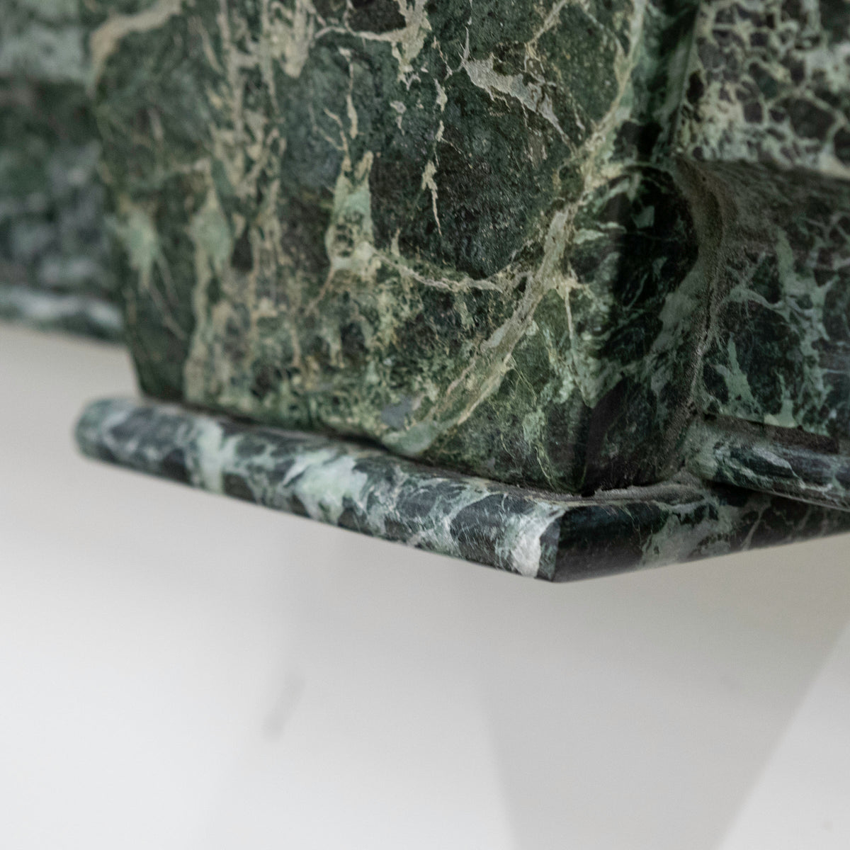 Large Green Verde Marble Fireplace Surround | The Architectural Forum