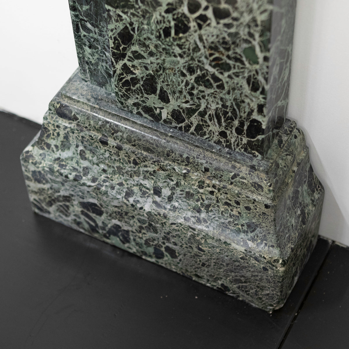 Large Green Verde Marble Fireplace Surround | The Architectural Forum