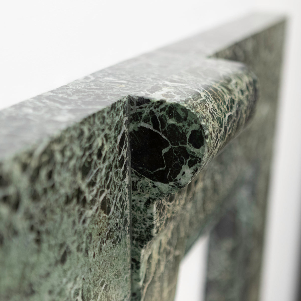 Large Green Verde Marble Fireplace Surround | The Architectural Forum