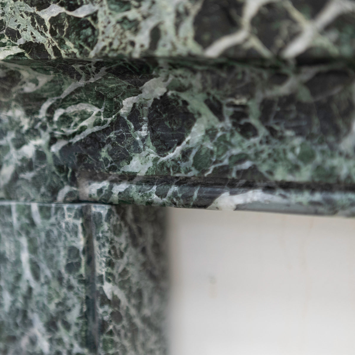 Large Green Verde Marble Fireplace Surround | The Architectural Forum